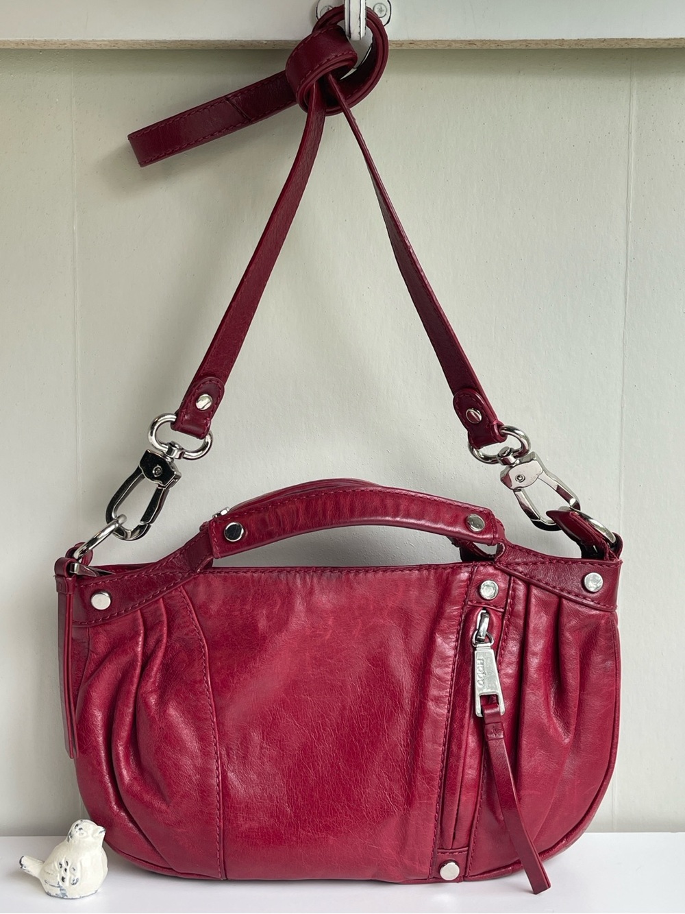 HOBO Top Handle Clutch Crossbody Bag